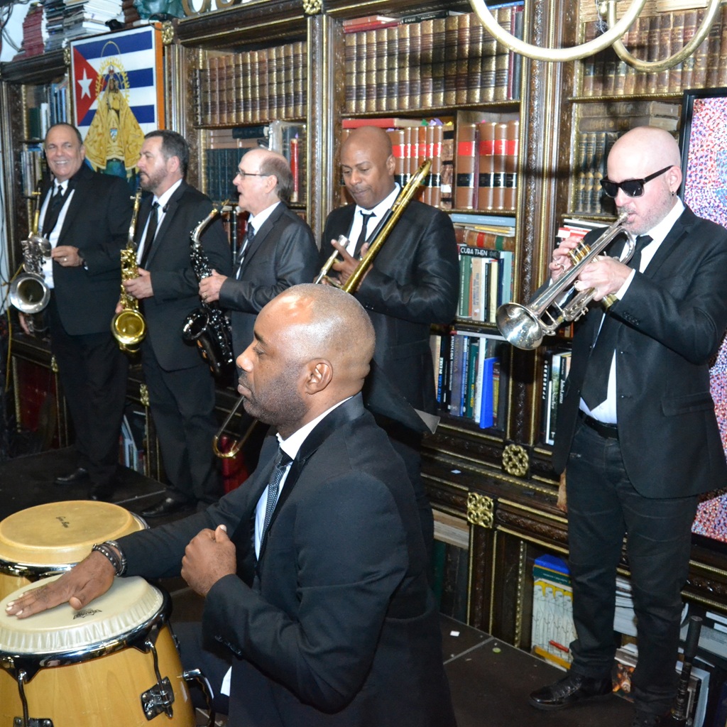 Band playing music